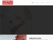 Tablet Screenshot of imbianchino-milano.net